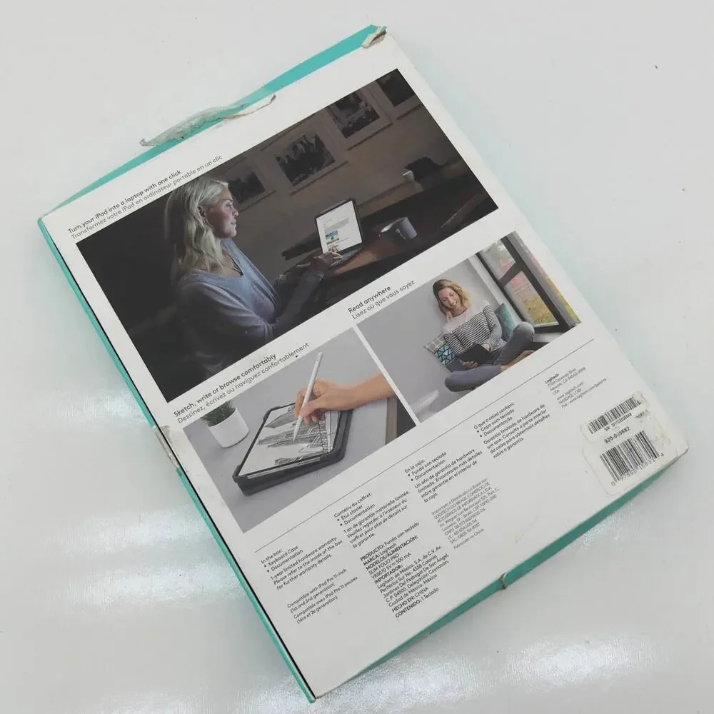 Logitech Slim Folio Pro Keyboard Case for iPad Pro 11